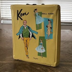 Vintage 1961 Mattel Ken Doll case.